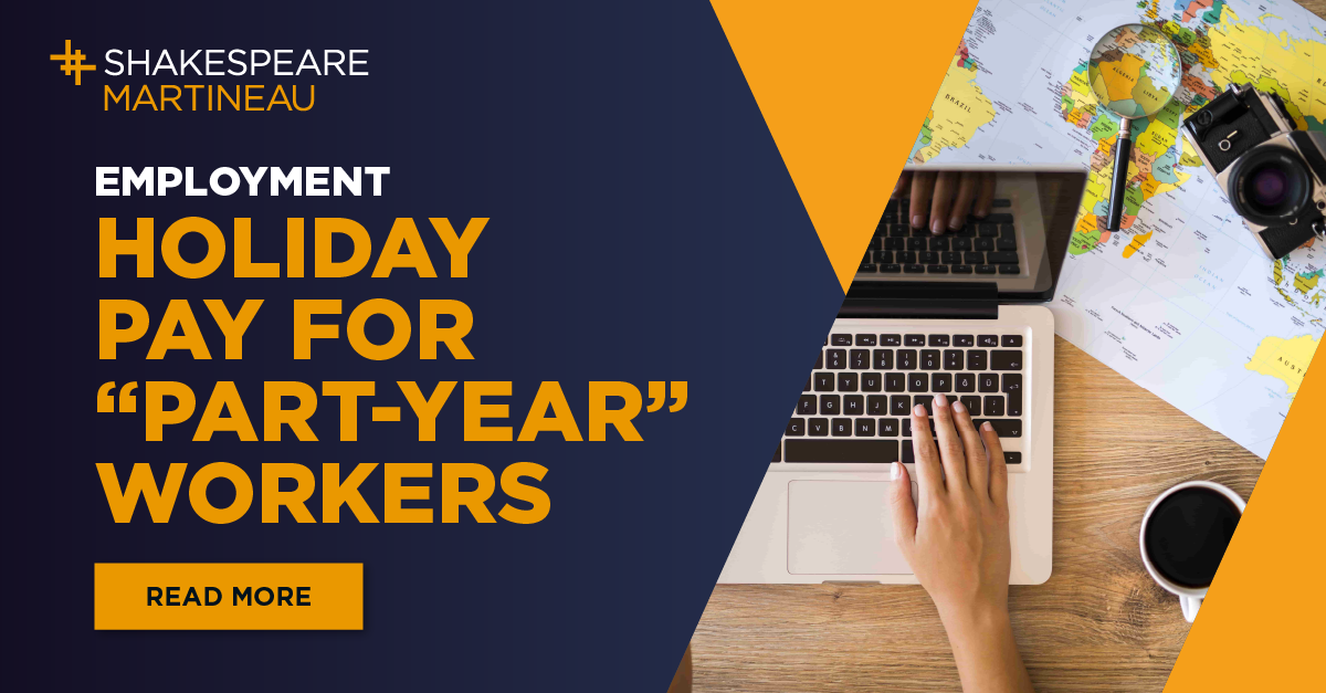 Holiday pay for “partyear” workers Harpur Trust v Brazel